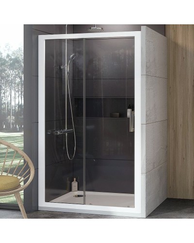 Душевая дверь Ravak 10° 10DP2 100 0ZVA0100Z1 профиль Белый стекло Transparent