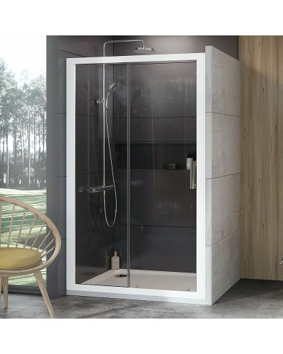Душевая дверь Ravak 10° 10DP2 110 0ZVD0100Z1 профиль Белый стекло Transparent