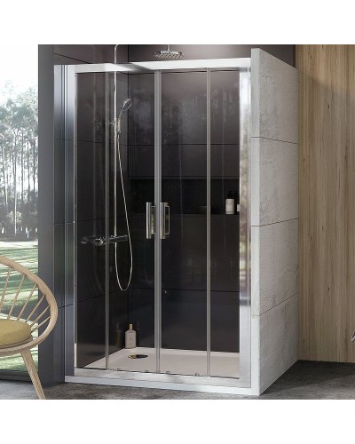 Душевая дверь Ravak 10° 10DP4 190 0ZKL0C00Z1 профиль Хром стекло Transparent