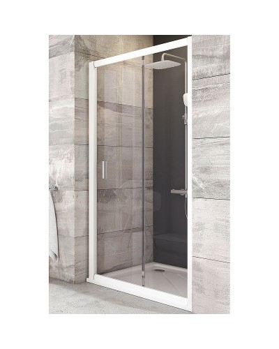 Душевая дверь Ravak Blix BLDP2-100 0PVA0100Z1 профиль Белый стекло Transparent