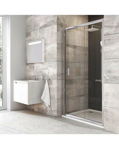 Душевая дверь Ravak Blix BLDP2 110 0PVD0C00Z1 профиль Хром стекло Transparent