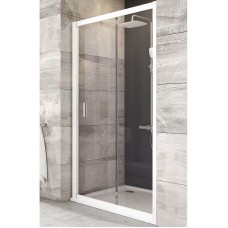 Душевая дверь Ravak Blix BLDP2 120 0PVG0100Z1 профиль Белый стекло Transparent