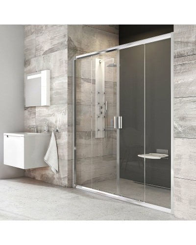 Душевая дверь Ravak Blix BLDP4 120 0YVG0C00Z1 профиль Хром стекло Transparent