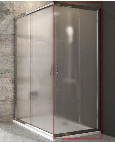 Душевая дверь Ravak Blix BLRV2К-80 1XV40C00ZG профиль Хром стекло Grape