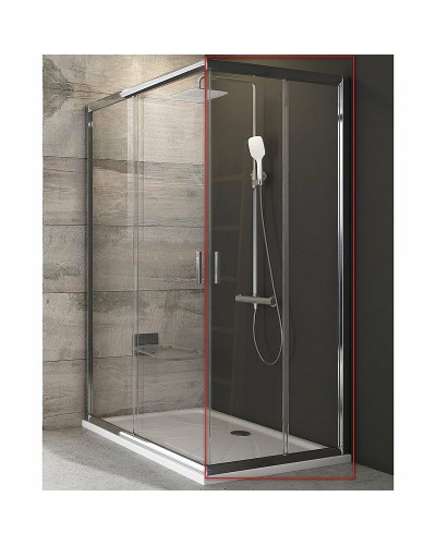 Душевая дверь Ravak Blix BLRV2К-80 1XV40C00Z1 профиль Хром стекло Transparent