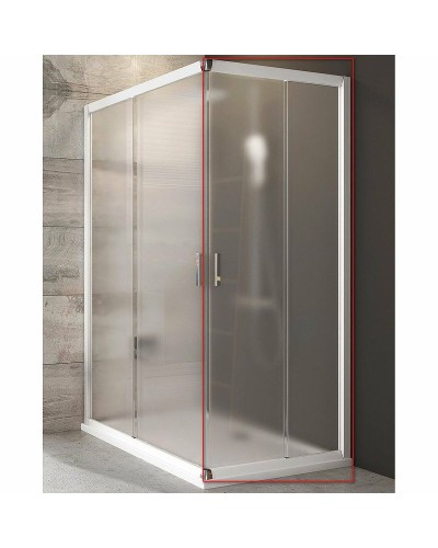 Душевая дверь Ravak Blix BLRV2К-90 1XV70100ZG профиль Белый стекло Grape
