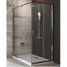 Душевая дверь Ravak Blix BLRV2К-90 1XV70C00Z1 профиль Хром стекло Transparent