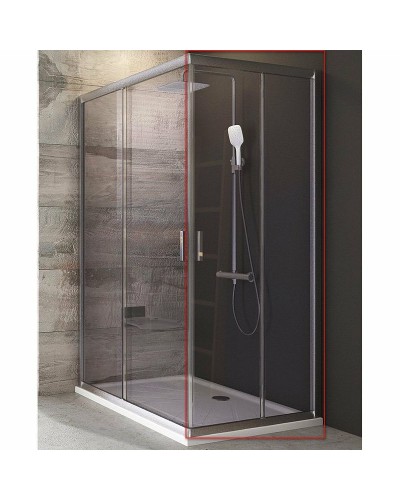 Душевая дверь Ravak Blix BLRV2К-90 1XV70U00Z1 профиль Сатин стекло Transparent