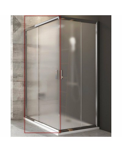 Душевая дверь Ravak Blix BLRV2К-100 1XVA0C00ZG профиль Хром стекло Grape
