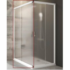 Душевая дверь Ravak Blix BLRV2К-110 1XVD0100ZG профиль Белый стекло Grape