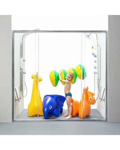 Душевая дверь Ravak Blix BLDP4 150 0YVP0100Z1 профиль Белый стекло Transparent