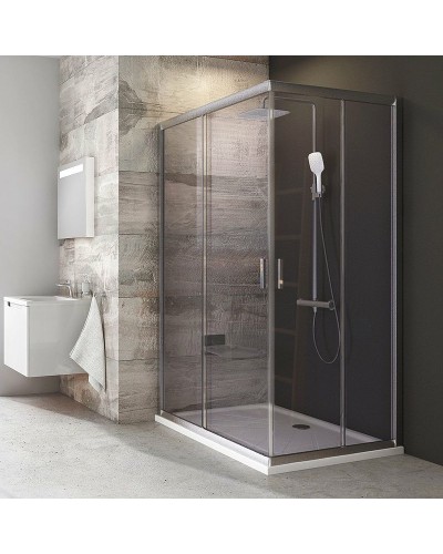 Душевая дверь Ravak Blix BLRV2К-120 1XVG0U00Z1 профиль Сатин стекло Transparent