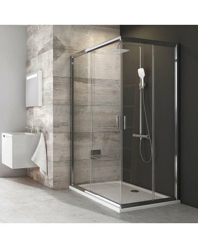 Душевая дверь Ravak Blix BLRV2К-120 1XVG0C00Z1 профиль Хром стекло Transparent