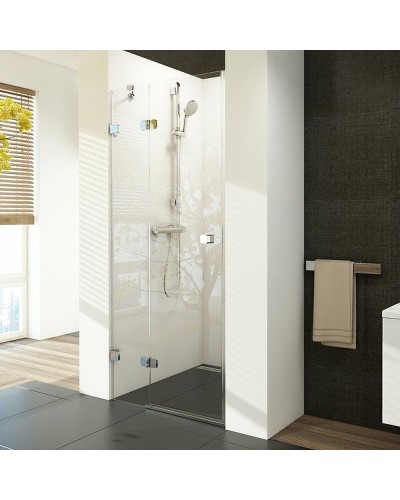 Душевая дверь Ravak Brilliant BSD2-90 A L 0UL7AA00Z1 профиль Хром стекло Transparent