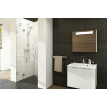 Душевая дверь Ravak Brilliant BSD2-90 A L 0UL7AA00Z1 профиль Хром стекло Transparent