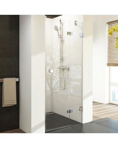 Душевая дверь Ravak Brilliant BSD2-90 A R 0UP7AA00Z1 профиль Хром стекло Transparent