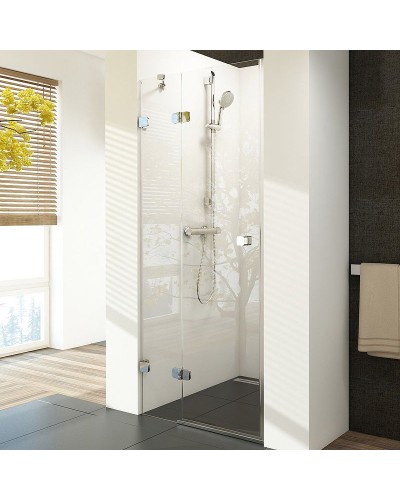 Душевая дверь Ravak Brilliant BSD2-100 A L 0ULAAA00Z1 профиль Хром стекло Transparent