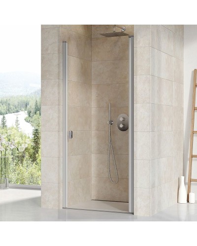 Душевая дверь Ravak Chrome CSD1-90 0QV70U00Z1 профиль Сатин стекло Transparent