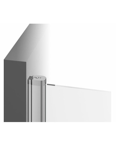 Душевая дверь Ravak Chrome CSD2-120 0QVGC100Z1 профиль Белый стекло Transparent