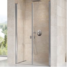 Душевая дверь Ravak Chrome CSDL2-90 0QV7CC0LZ1 профиль Хром стекло Transparent