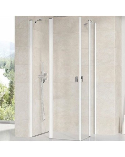 Душевая дверь Ravak Chrome CRV2-110 1QVD0100Z1 профиль Белый стекло Transparent