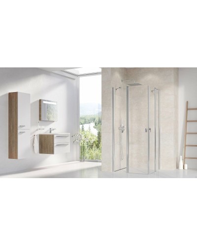 Душевая дверь Ravak Chrome CRV2-120 1QVG0C00Z1 профиль Хром стекло Transparent