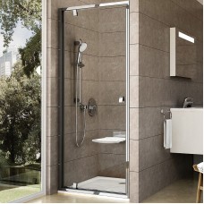 Душевая дверь Ravak Pivot PDOP1-90 03G70C00Z1 профиль Хром ручка Хром стекло Transparent