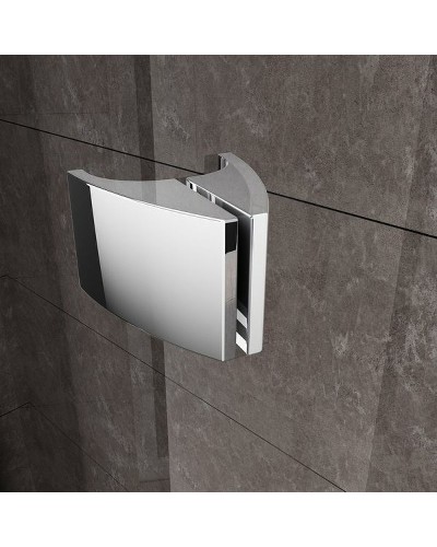 Душевая дверь Ravak Pivot PDOP2-110 03GD0100Z1 профиль Белый ручка Хром стекло Transparent