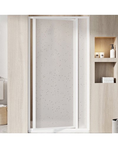 Душевая дверь Ravak Supernova SDOP-90 03V7010011 профиль Белый витраж пластик Pearl