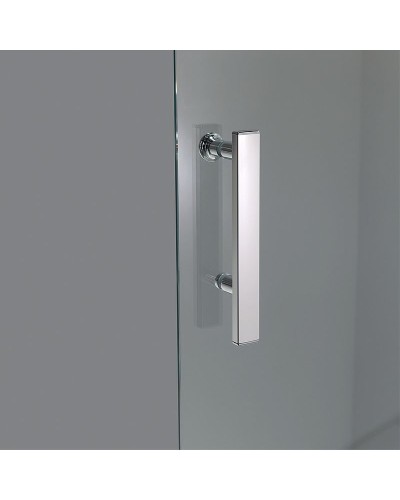 Душевая дверь Koller Pool Aqua Line 90 ND90G профиль Хром стекло рифленое