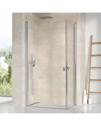 Душевая дверь Ravak Chrome CRV1-80 1QV40C01Z1 профиль Хром стекло Transparent