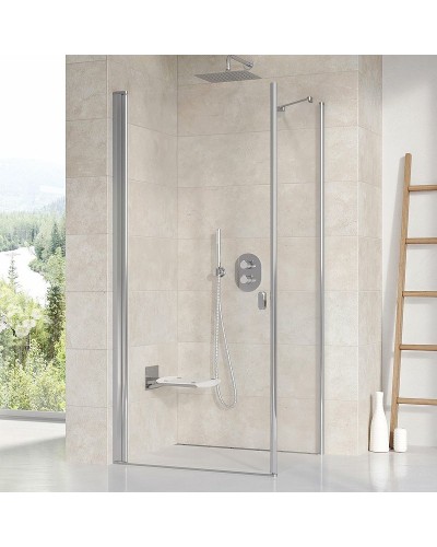 Душевая дверь Ravak Chrome CRV1-80 1QV40C01Z1 профиль Хром стекло Transparent