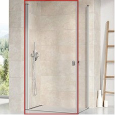 Душевая дверь Ravak Chrome CRV1-80 1QV40U01Z1 профиль Сатин стекло Transparent