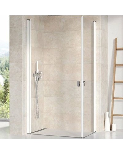 Душевая дверь Ravak Chrome CRV1-80 1QV40101Z1 профиль Белый стекло Transparent