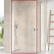 Душевая дверь Ravak Chrome CRV1-100 1QVA0101Z1 профиль Белый стекло Transparent