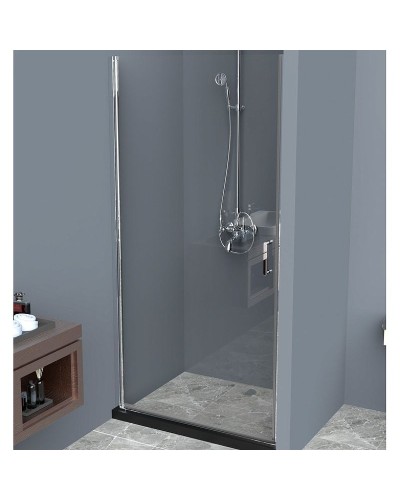 Душевая дверь BelBagno Uno 100 UNO-B-1-100-C-Cr профиль Хром стекло прозрачное