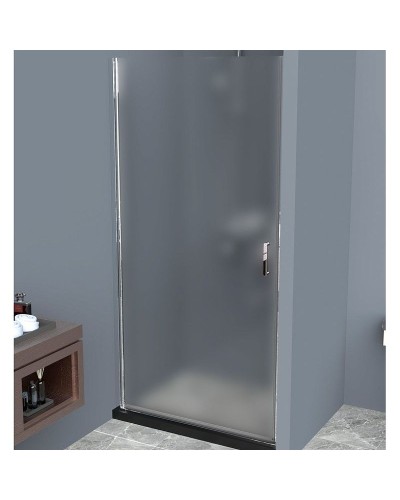 Душевая дверь BelBagno Uno 100 UNO-B-1-100-P-Cr профиль Хром стекло рифленое