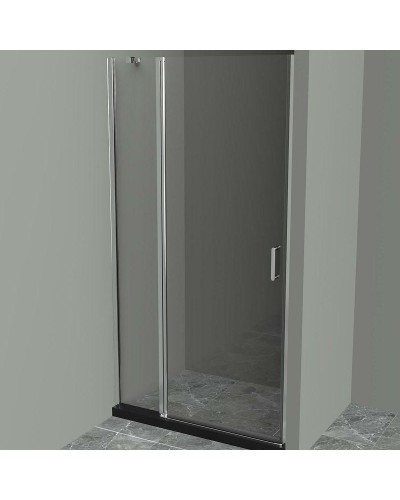 Душевая дверь BelBagno Uno 100 UNO-B-12-30+70-C-Cr профиль Хром стекло прозрачное