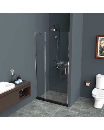 Душевая дверь BelBagno Uno 120 UNO-B-12-50+70-C-Cr профиль Хром стекло прозрачное