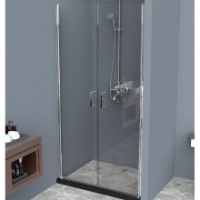 Душевая дверь BelBagno Uno 110 UNO-B-2-110-C-Cr профиль Хром стекло прозрачное