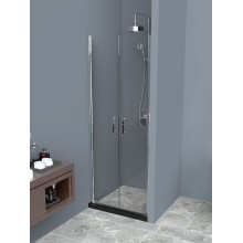 Душевая дверь BelBagno Uno 70 UNO-B-2-70-C-Cr профиль Хром стекло прозрачное