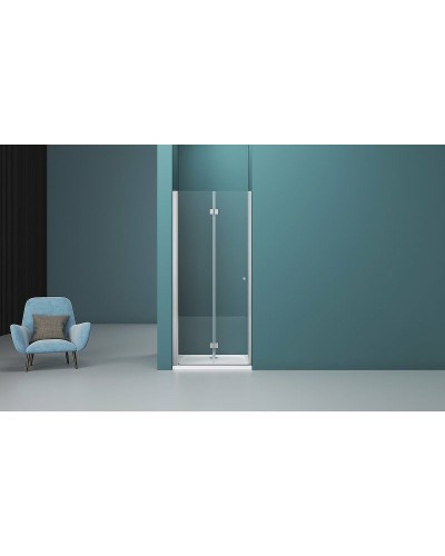 Душевая дверь BelBagno Albano 100 ALBANO-BS-12-100-C-Cr профиль Хром стекло прозрачное