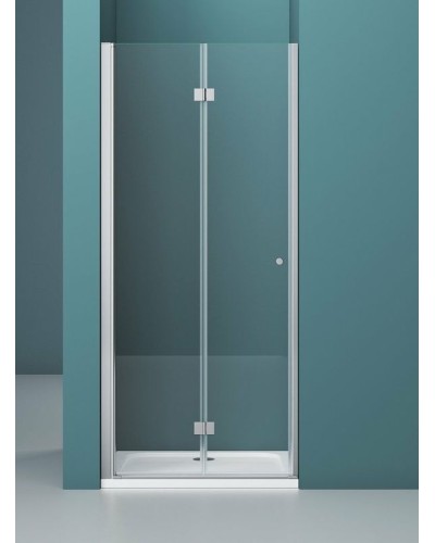 Душевая дверь BelBagno Albano 80 ALBANO-BS-12-80-C-Cr профиль Хром стекло прозрачное