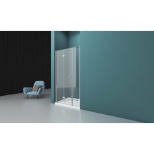 Душевая дверь BelBagno Albano 150 ALBANO-BS-13-90+60-C-Cr профиль Хром стекло прозрачное