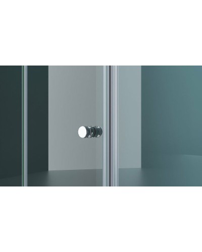 Душевая дверь BelBagno Albano 120 ALBANO-BS-13-40+80-C-Cr профиль Хром стекло прозрачное