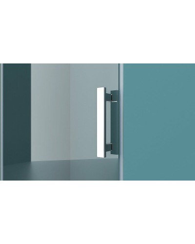 Душевая дверь BelBagno Kraft 80 KRAFT-B-12-60/20-C-Cr-L профиль Хром стекло прозрачное