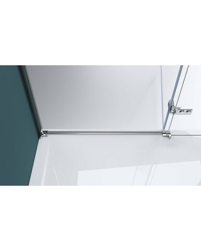Душевая дверь BelBagno Kraft 80 KRAFT-B-12-60/20-C-Cr-L профиль Хром стекло прозрачное