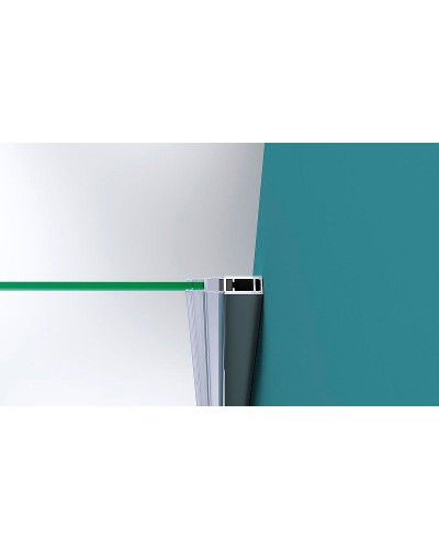 Душевая дверь BelBagno Kraft 90 KRAFT-B-12-60/30-C-Cr-L профиль Хром стекло прозрачное