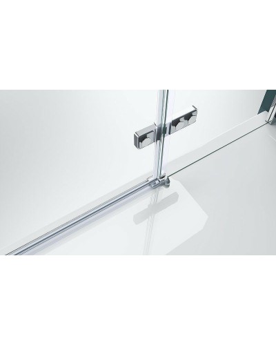 Душевая дверь BelBagno Kraft 120 KRAFT-B-12-60/60-C-Cr-L профиль Хром стекло прозрачное