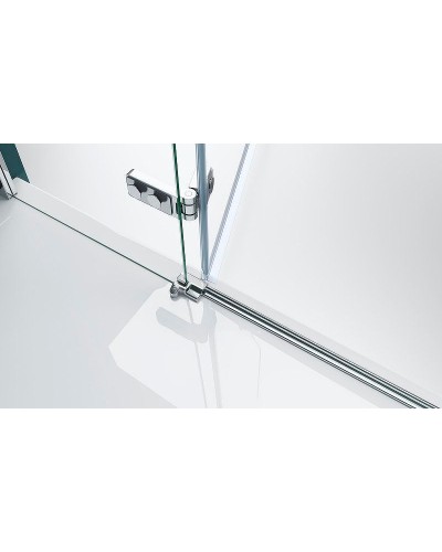 Душевая дверь BelBagno Kraft 80 KRAFT-B-12-60/20-C-Cr-R профиль Хром стекло прозрачное